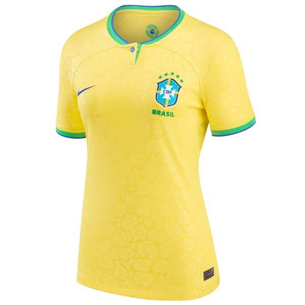 Trikot Brasilien Heim Damen 2022-23